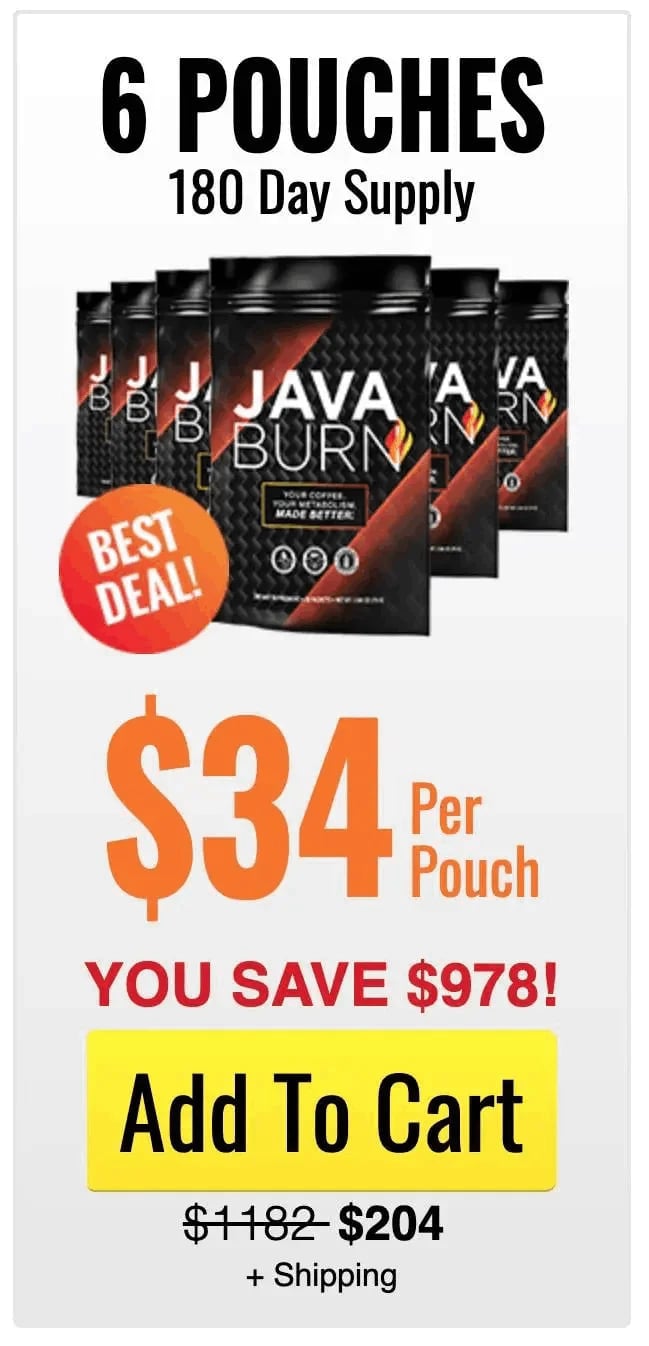 java burn ingredients